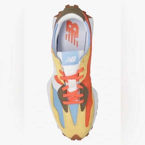 New Balance 327 'Wheat Field Red Clay' Sneaker - Picture 2 of 7